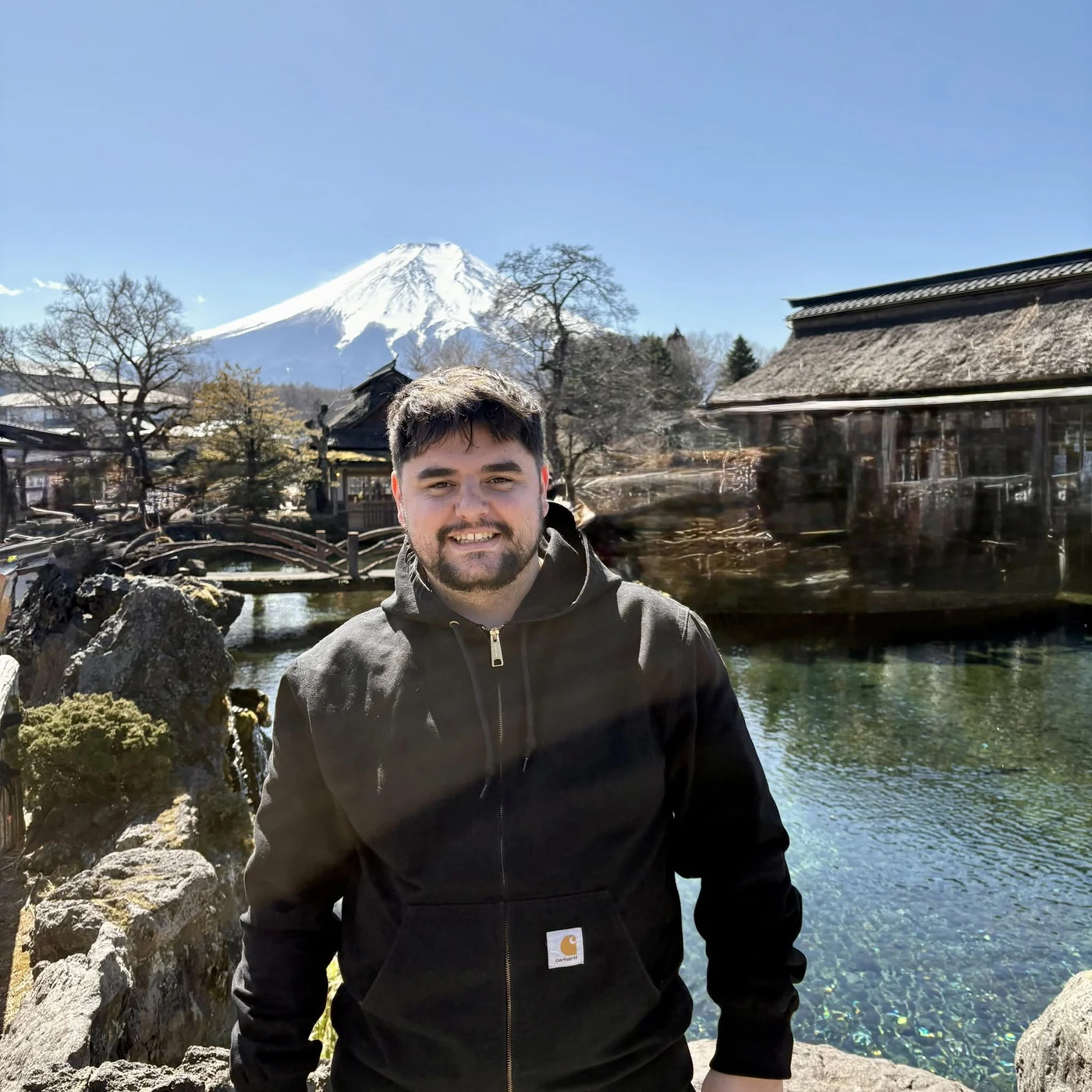Mason, founder of FLUEASY, in Japan